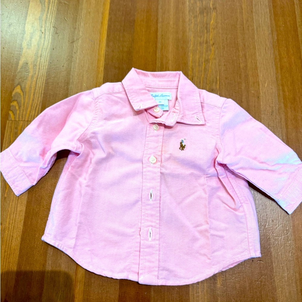 Ralph Lauren baby shirt 3 months